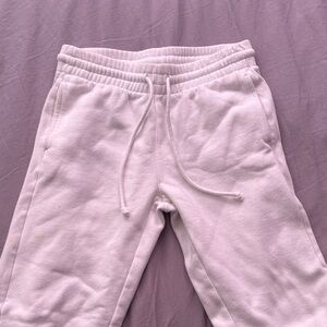 Kids White Jogger Pants